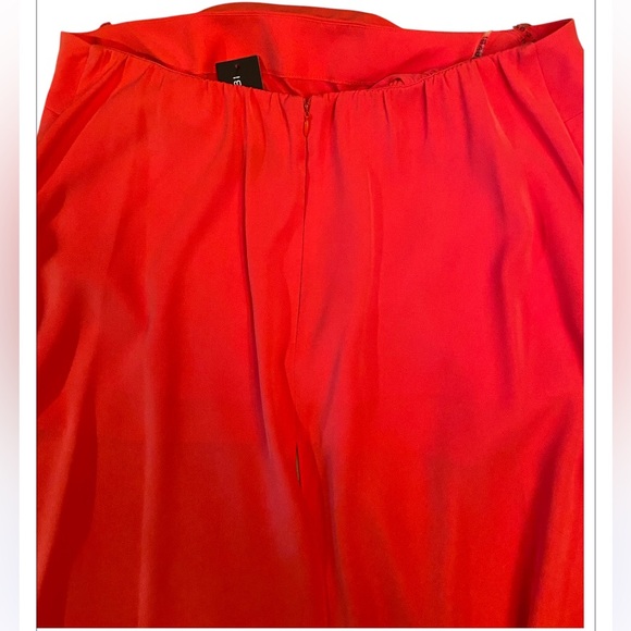 NWT SASHIN & BABI Haven strapless blouse - Coral Red - Picture 6 of 8